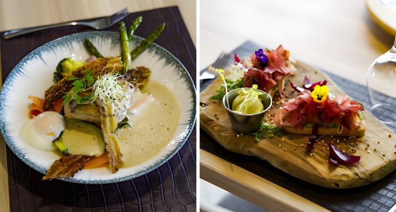 Le Restaurant - La Ferme Aux Buffles - Restaurant Belmont - bien manger AIGNAN